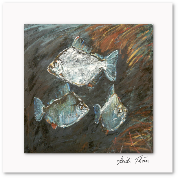 Kunstkarte ¦ Fische
