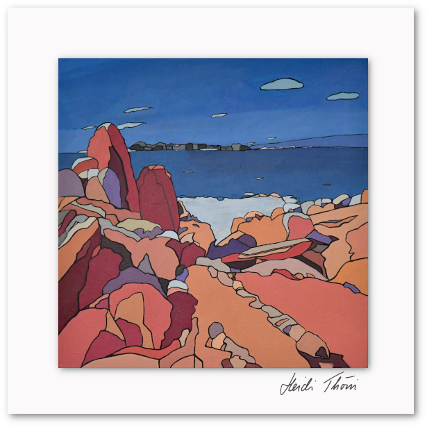 Kunstkarte ¦ am Strand