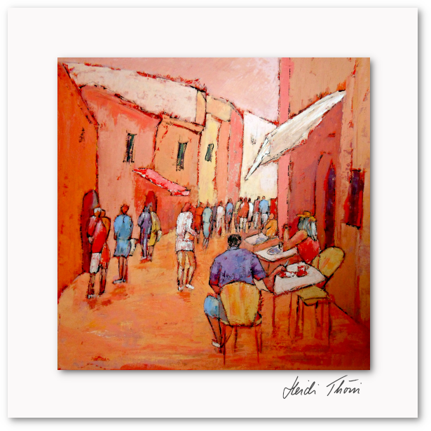 Kunstkarte ¦ Seitengasse