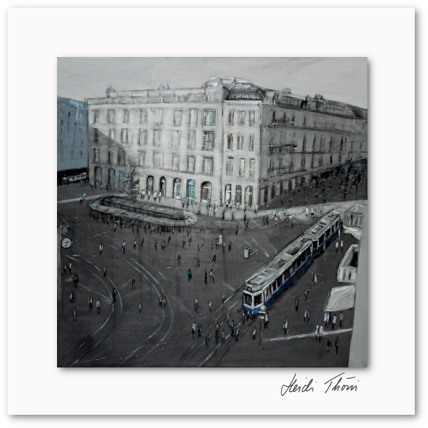 Kunstkarte ¦ Paradeplatz