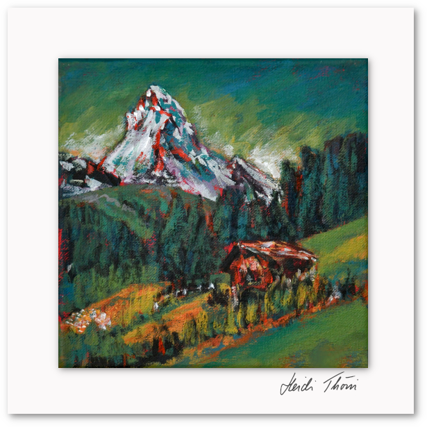 Kunstkarte ¦ am Berg II